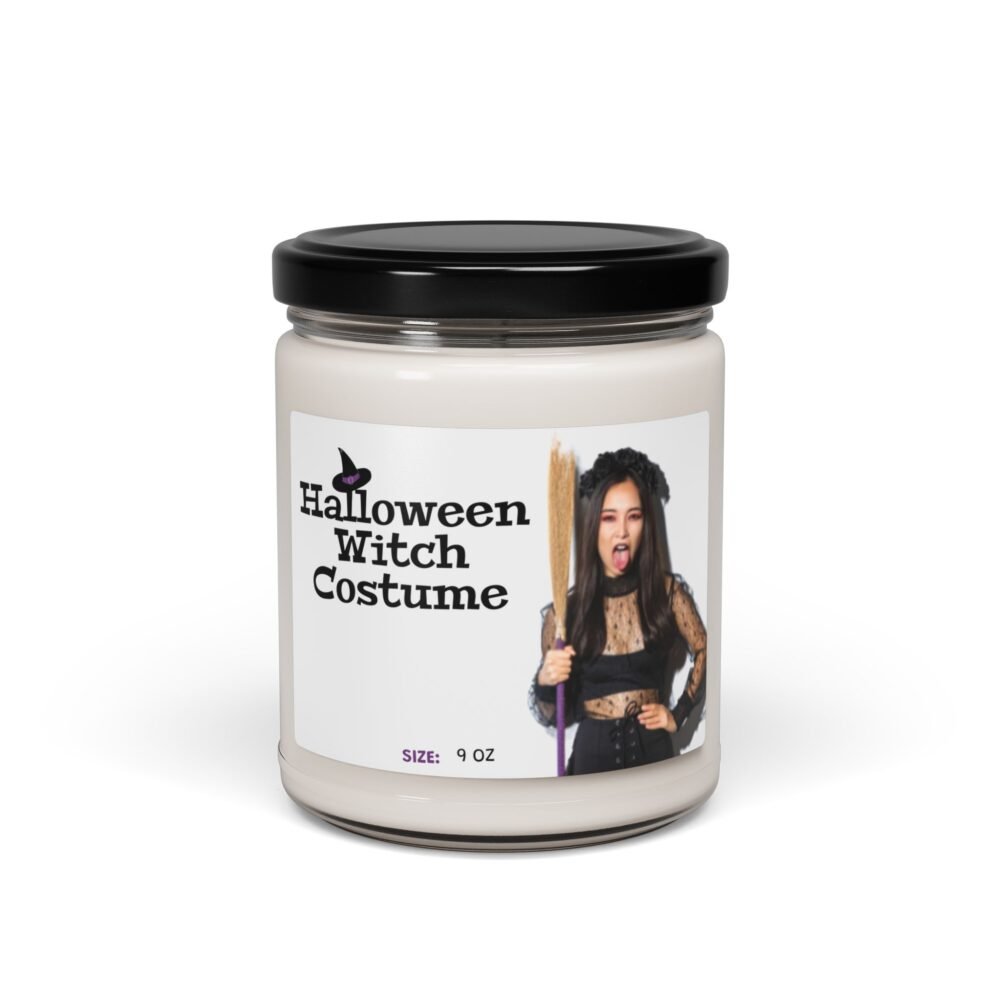 Halloween Witch Costume Scented Soy Candle | Spooky Home Decor, Fall Gift, Halloween Party Favor, Witch Theme Candle, Eco-Friendly [...]