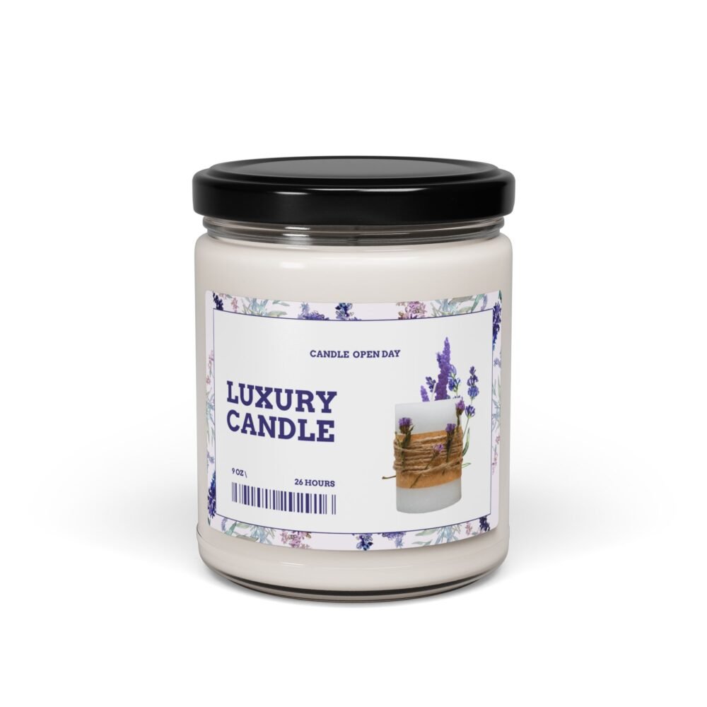 Luxury Scented Soy Candle, Aromatherapy Candle, Handmade Gift, Home Decor, Relaxation Candle, Eco-friendly Candle