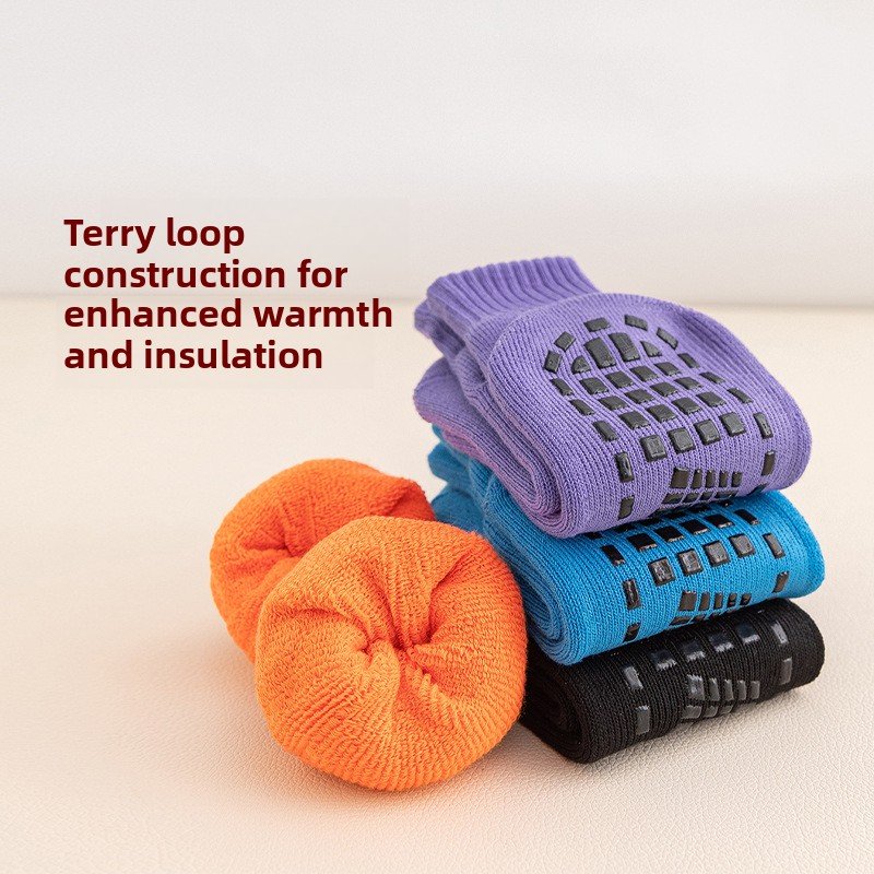 Non-Slip Thickened Cotton Floor Socks